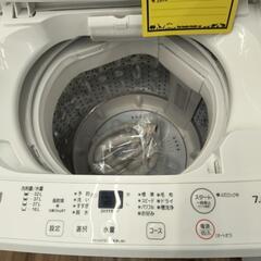 洗濯機　ヤマダ　YWM-T70H1　2021年