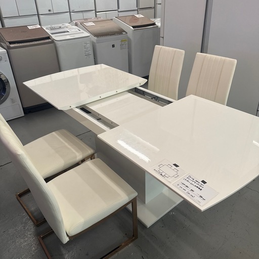 IKEA イケア エーケダーレン ダイニングテーブル（伸縮式） チェアセット イケア エーケダーレンの中古が安い！激安で譲ります・無料で