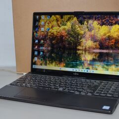 中古ノートパソコン 富士通 AH55/D3 Windows11+office core i7-8565U 