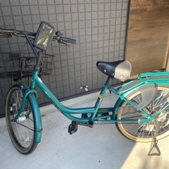 自転車セット（赤・黒・水色）スタンドもセット！は引取りのみ