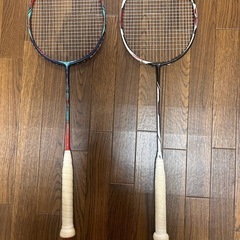 バドミントンラケット DUORA Z-STRIKEとAERONAUT9000Cのセット売り！