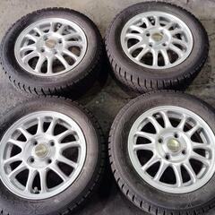 【商談中】A-TECHファイナルマインド 軽自動車用スタッドレス付き 4本