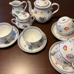 リチャード・ジノリ、ティーセット（イタリアンフルーツ・シリーズ）