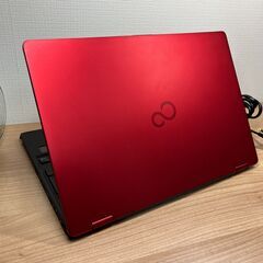 タッチパネル・希少赤〉0736 富士通 LIFEBOOK U939X/A i5 ８GB/SSD256GB 第8世代 Windows11 Office 軽量 タッチパネル・希少赤〉0736 富士通 LIFEBOOK U939X/A i5 8GB