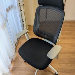 【売約済み】オカムラ シルフィー エクストラハイバック ランバーサポート付