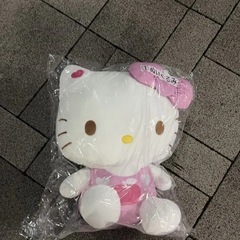 一番くじの一等賞のハローキティ