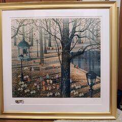 11月17日まで限定値下げ！ウィリアム・デシャゾー シルクスクリーン