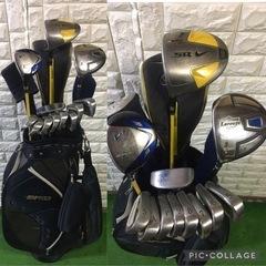 Nike ゴルフバッグ クラブセット　レフティ レフティ ゴルフセット ナイキ キャディバッグ付 フルセット