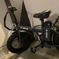 モペット モビバイク 48 ひねちゃ 黒 (宇原大樹) ＪＲ長瀬の電動アシスト自転車の中古あげます・譲ります｜ジモティーで不用品の処分