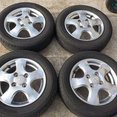 売約済み　ホンダ純正  ホイールとタイヤ 検）バモス ライフ アクティ Nボックス Nバン ゼスト