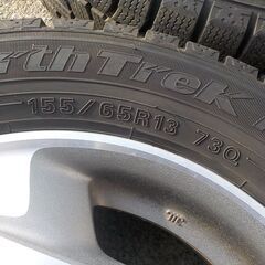 売約済み　ホンダ純正 ホイールとタイヤ 検）バモス ライフ アクティ Nボックス Nバン ゼスト