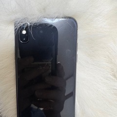 iphone X ブラック　64GB SIM フリー　バッテリー100%「美品」