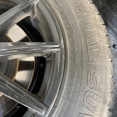 17インチスタッドレスタイヤホイール4本セット225/65R17