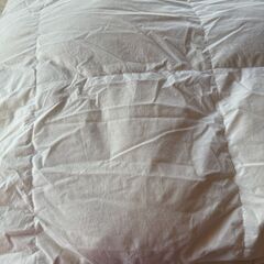 お値下げ、イギリスで購入した羽毛布団、キングサイズカバー付き お値下げ、イギリスで購入した羽毛布団、キングサイズカバー付き