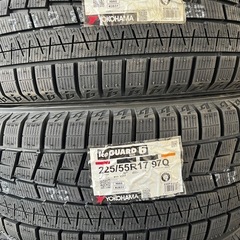 24年製！225/55R17 ヨコハマタイヤ スタッドレスタイヤiceGUARD6 4本 