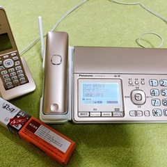 Panasonic ファクス 子機付き