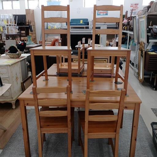 ☆ジモティ割あり☆ダイニング5点セット IKEA NA 高さ(H)74×幅 (W)118
