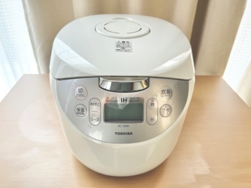 TOSHIBA   炊飯器　1.8L（約１升）