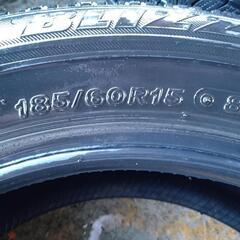 スタッドレスタイヤ4本セット　ブリヂストン VRX 185 60 R15 2020年 8分目 