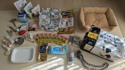 ※都内お運び致します※ 犬 ペット用品  餌・ケージ類 飼育セット