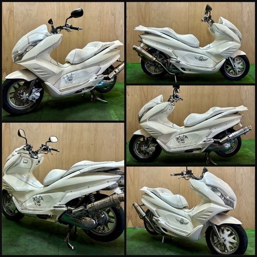 ※ご成約済み※★長野県の方限定送料無料★【動画あり】★ホンダ PCX125★フルカスタム 実動 早い者勝ち JF28 原付二種 FI インジェクション 水冷 4サイクル ☆長野県の方限定送料無料☆【動画あり】☆ホンダ PCX125☆フル