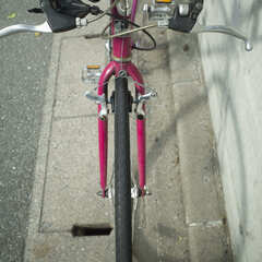 OSSO クロスバイク ダークピンク