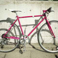 OSSO クロスバイク ダークピンク