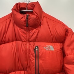 ノースフェイス　ダウン　ヌプシ　アウター　サミット　レッド  900フィル