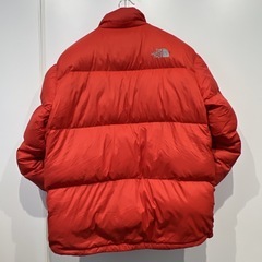 ノースフェイス　ダウン　ヌプシ　アウター　サミット　レッド  900フィル