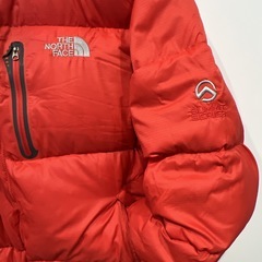 ノースフェイス　ダウン　ヌプシ　アウター　サミット　レッド  900フィル