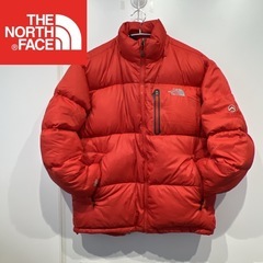 ノースフェイス　ダウン　ヌプシ　アウター　サミット　レッド  900フィル