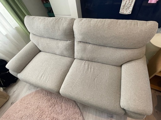 【大特価】ほぼ新品2人掛けソファ
