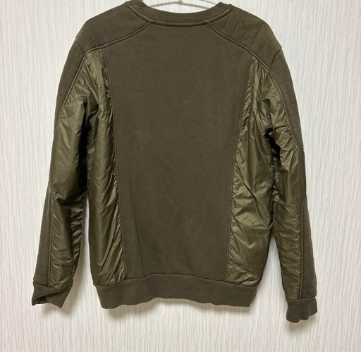 激レアBALMAIN PARIS ボタン付きロゴ スウェット ポルトガル製