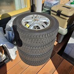 軽トラ用冬タイヤとアルミホイールセット