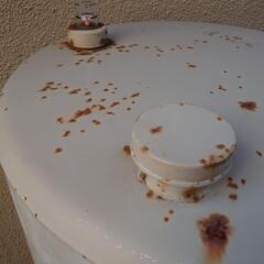 中古 ホームタンク 490L コバヨウ (?) 丸形 タテ 灯油