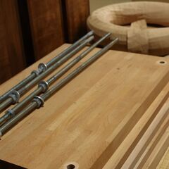 自作スピーカー　スーパースワンD101S  クレーンF111 長岡式　ラック用板　ケーブル他