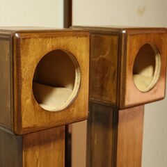 自作スピーカー　スーパースワンD101S  クレーンF111 長岡式　ラック用板　ケーブル他