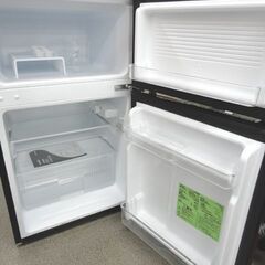 高年式！ 2023年製 冷蔵庫 2ドア 90L Comfee\'(コンフィー) RCT90BL ブラック 百Lクラス以下 西岡店