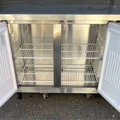 【動確済み】美品 2021年製 フクシマ 業務用冷蔵庫 LCC-120RM-R 1200×600×800 単相 100V 台下冷蔵庫 コールドテーブル フクシマガリレイ 動確済み】美品 2021年製 フクシマ 業務用冷蔵庫 LCC-120RM-R 1200