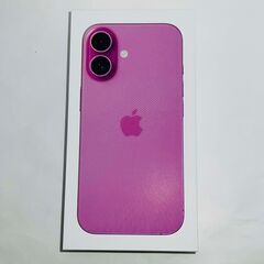 Apple購入版SIMフリー★新品未使用☆iPhone16 256GB★ピンク☆MYDY3J/A★スマホ本体