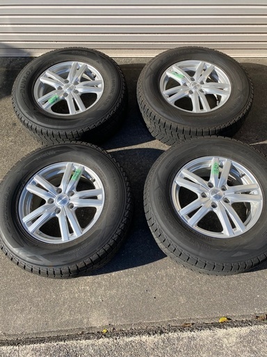 デリカD5用 スタッドレスタイヤアルミセット中古 YOKOHAMA Ice Guard