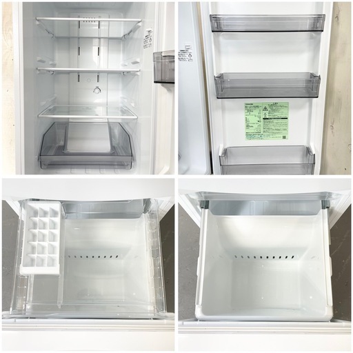 東芝 ノンフロン冷凍冷蔵庫 2ドア 容量170L GR-T17BS 2022年製 冷蔵庫 BSシリーズ セミマットホワイト GR-T17BS-W [170L /2ドア /右