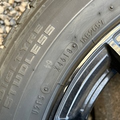 【CX-5に使用】225/65R17 4本セット ダンロップ ウィンターマックス  17インチ ホイールセット