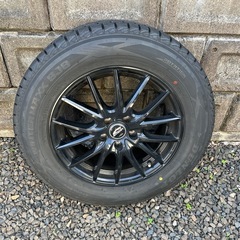 【CX-5に使用】225/65R17 4本セット ダンロップ ウィンターマックス  17インチ ホイールセット