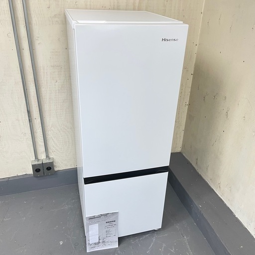 Hisense ハイセンス 2ドア ノンフロン冷凍冷蔵庫 HR-D15F ホワイト 