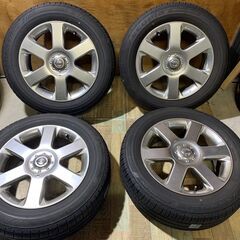 ☆バリ溝・2020年製ノーマルタイヤ☆日産　エルグランド　純正　17インチ　6.5J　PCD114.3　5穴　ET45　ハブ径約66　BRIDGESTONE　エコピア　215/60R17　2020年