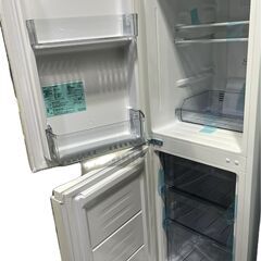 ハイアール 【左開き】148L 2ドア冷蔵庫 ホワイト JR-SY15AL-W 未使用再生品