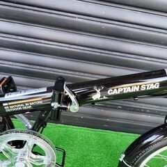 【折りたたみ自転車16インチ】CAPTAINSTAG キャプテンスタッグ  ミニオ【引取限定・現状渡し】三重県