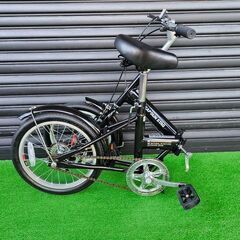 【折りたたみ自転車16インチ】CAPTAINSTAG キャプテンスタッグ  ミニオ【引取限定・現状渡し】三重県