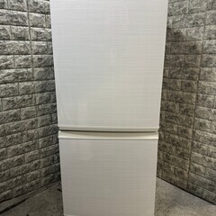 大阪送料無料★3か月保障付き★冷蔵庫★2020年★シャープ★2ドア★SJ-D14F-W★R-900